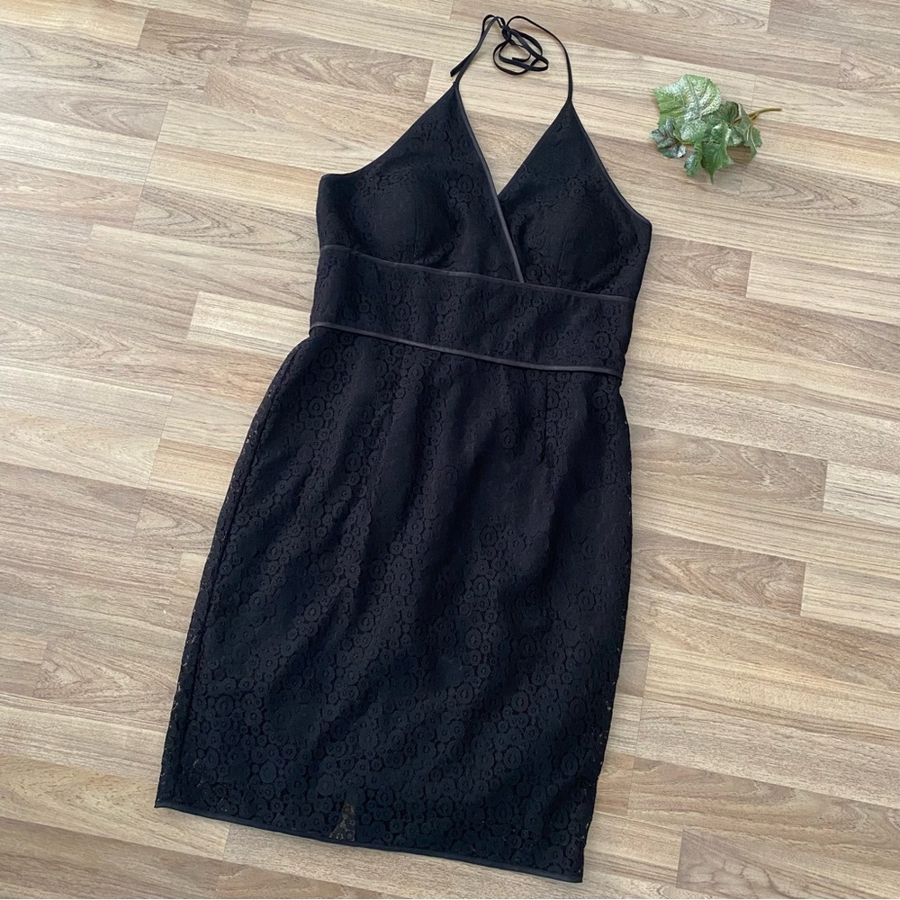 Elegant Black Lace Dress
